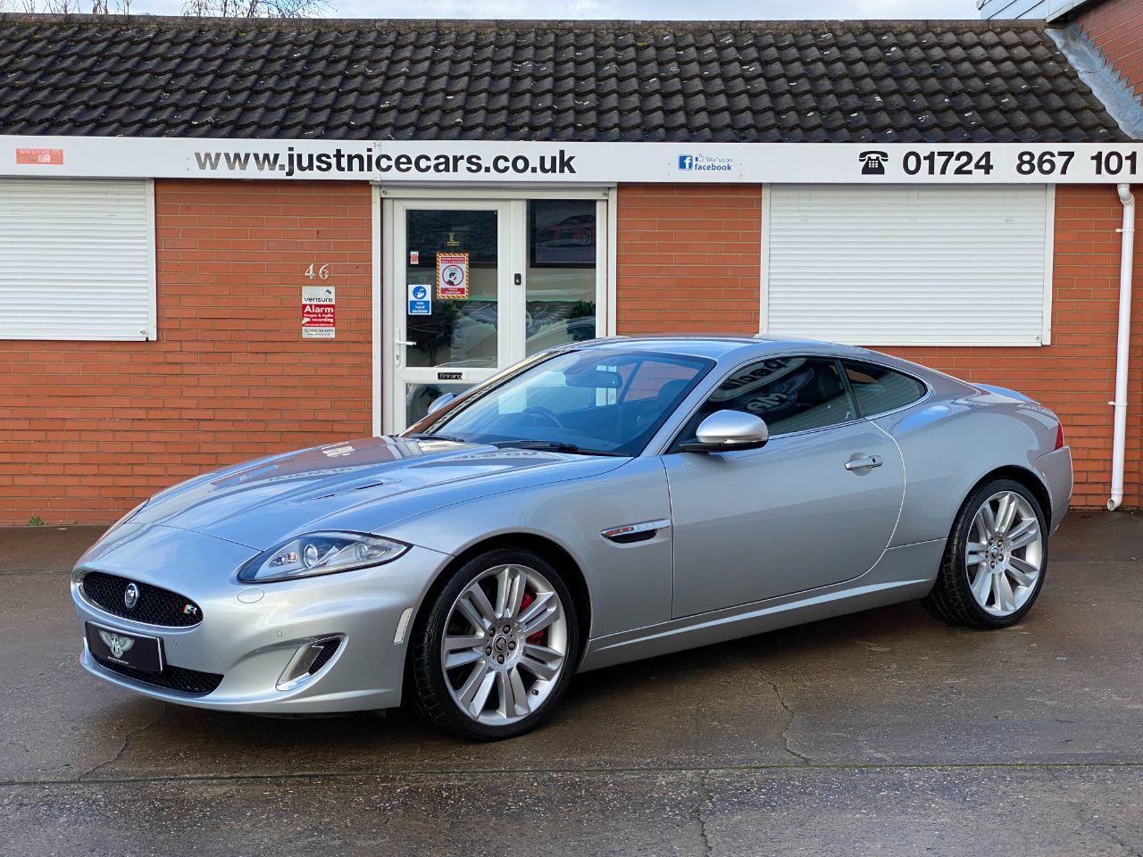 Jaguar XK 5.0 Supercharged V8 R 2dr Auto Coupe Petrol Rhodium Silver