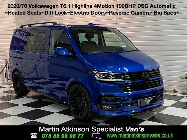 2020 Volkswagen Transporter T6.1 2.0 BiTDi 199BHP Highline Kombi Van 4Motion DSG Automatic