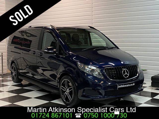 Mercedes-Benz V Class 2.1 V250 BlueTEC SE 5dr XLWB Extra Long Wheel Base MPV Diesel Cavansite Blue Metallic