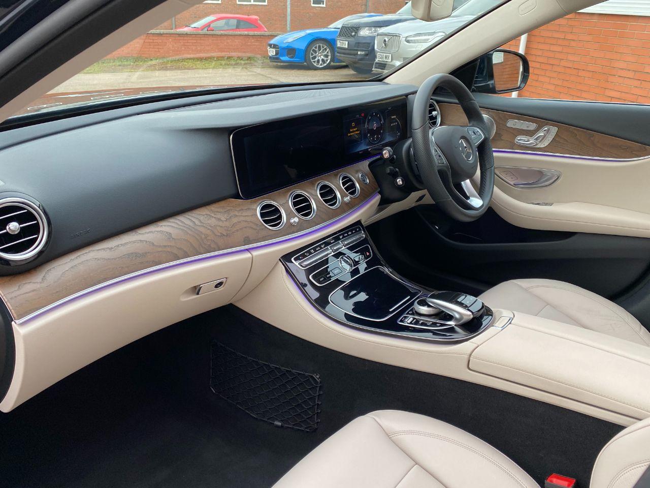 Mercedes-Benz E Class E350d 3.0 V6 SE Premium Plus 4dr 9G-Tronic Saloon Diesel Kallaite Green Metallic