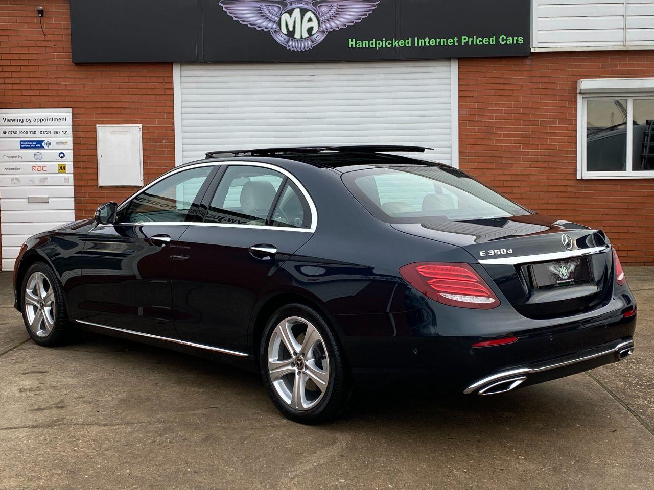 Mercedes-Benz E Class E350d 3.0 V6 SE Premium Plus 4dr 9G-Tronic Saloon Diesel Kallaite Green Metallic