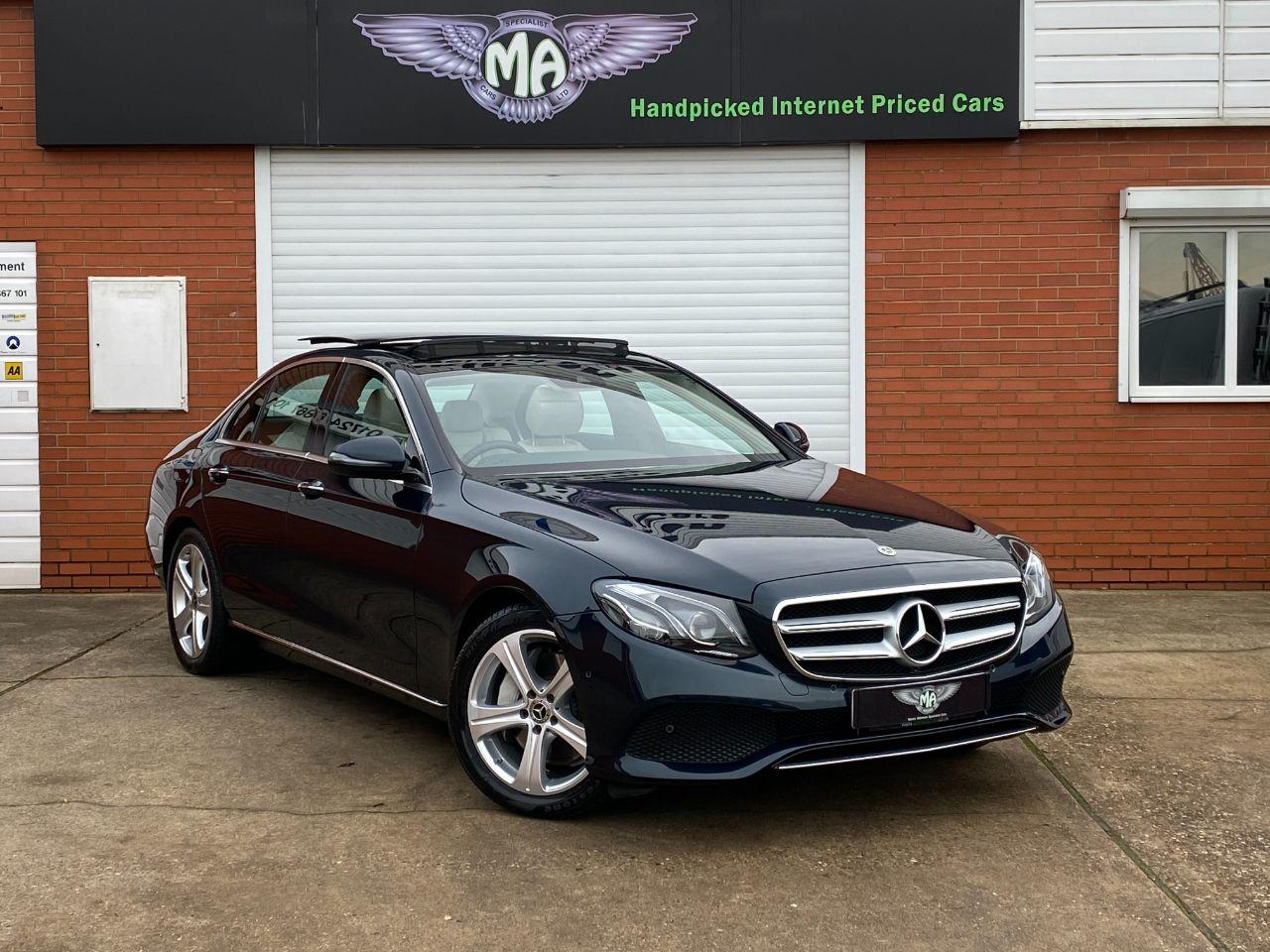Mercedes-Benz E Class E350d 3.0 V6 SE Premium Plus 4dr 9G-Tronic Saloon Diesel Kallaite Green Metallic
