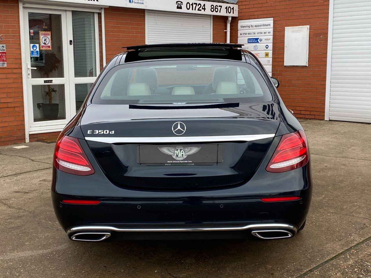 Mercedes-Benz E Class E350d 3.0 V6 SE Premium Plus 4dr 9G-Tronic Saloon Diesel Kallaite Green Metallic