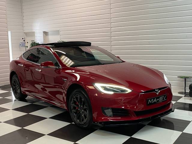 Tesla Model S 0.0 307kW 90kWh Dual Motor 5dr Auto Hatchback Electric Multicoat Red Paintwork
