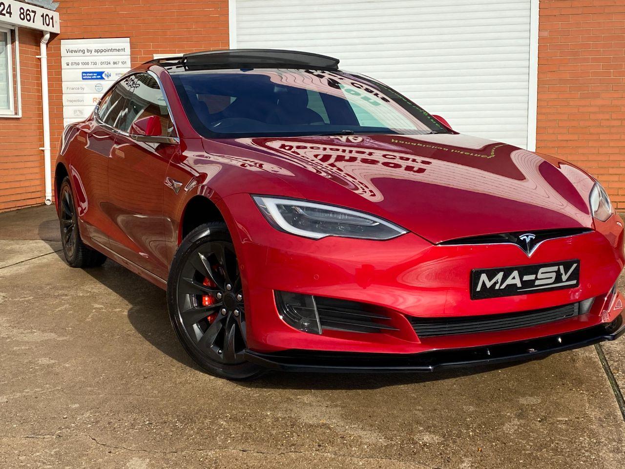 Tesla Model S 0.0 307kW 90kWh Dual Motor 5dr Auto Hatchback Electric Multicoat Red Paintwork