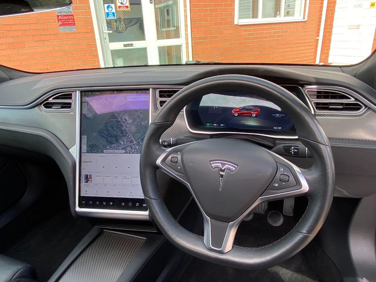 Tesla Model S 0.0 307kW 90kWh Dual Motor 5dr Auto Hatchback Electric Multicoat Red Paintwork