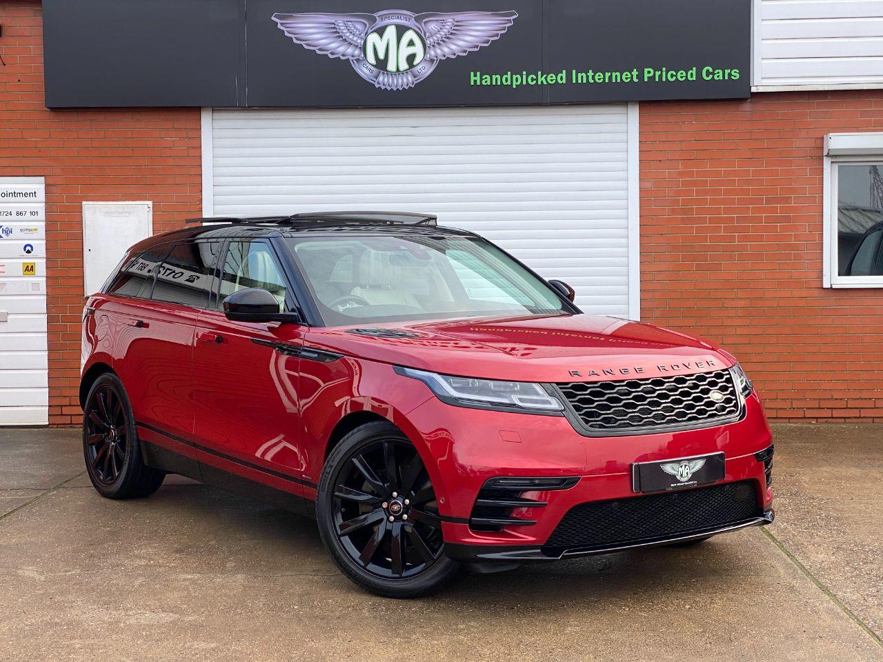 Land Rover Range Rover Velar 3.0 D300 R-Dynamic HSE 5dr Auto Estate Diesel Firenze Red/italian Racing Red Metallic