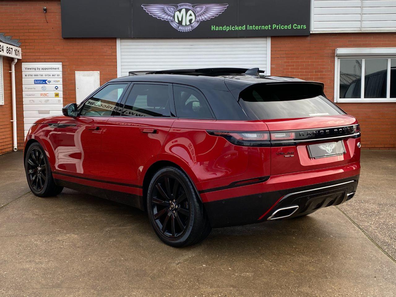 Land Rover Range Rover Velar 3.0 D300 R-Dynamic HSE 5dr Auto Estate Diesel Firenze Red/italian Racing Red Metallic