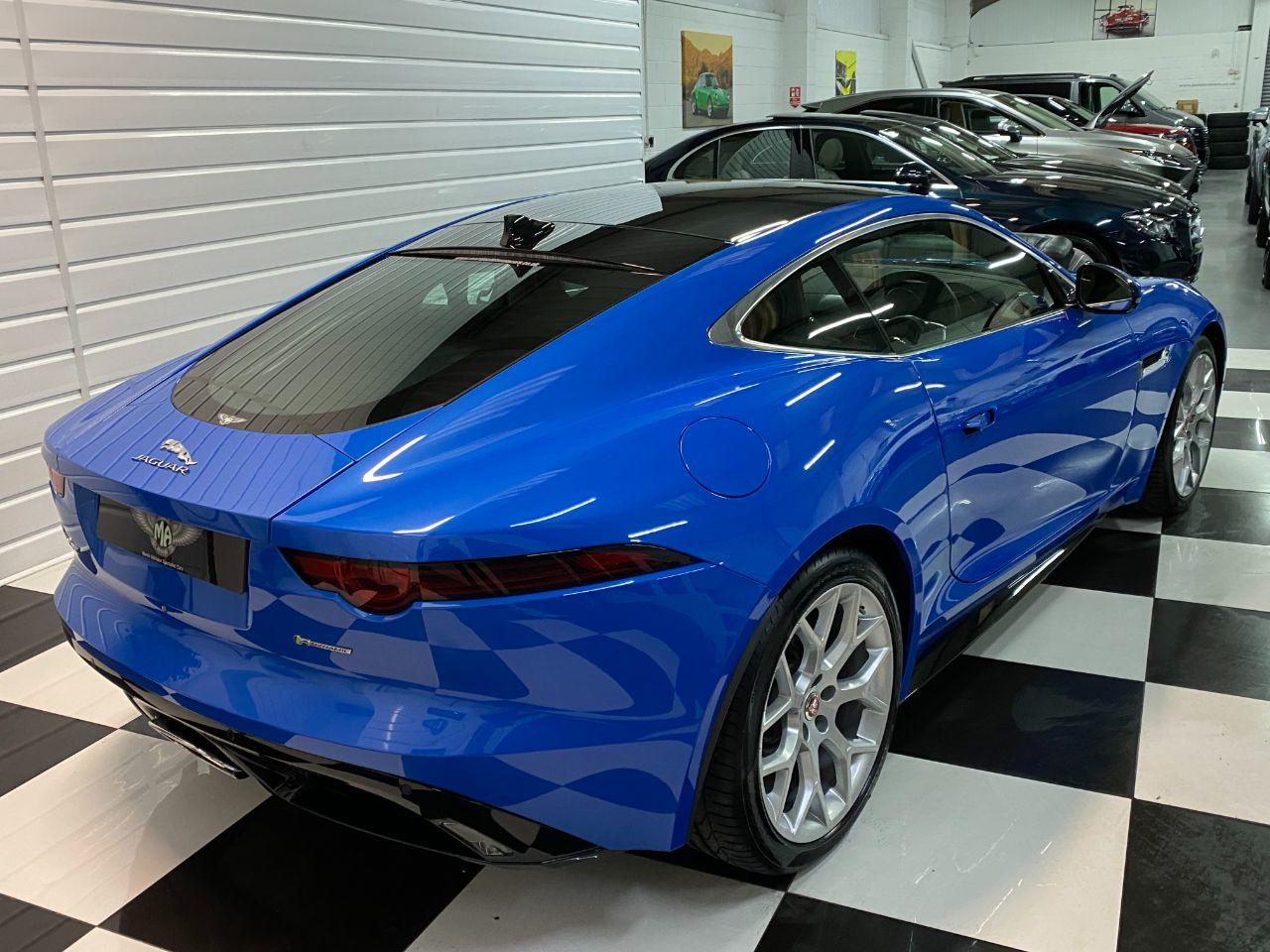 Jaguar F-type 2.0 R-Dynamic i4 300BHP Coupe Petrol Ultra Blue Metallic