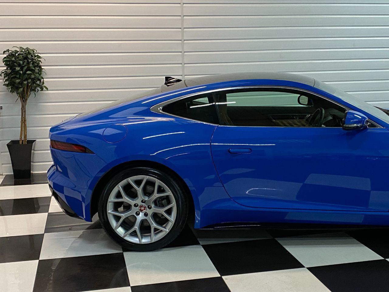 Jaguar F-type 2.0 R-Dynamic i4 300BHP Coupe Petrol Ultra Blue Metallic