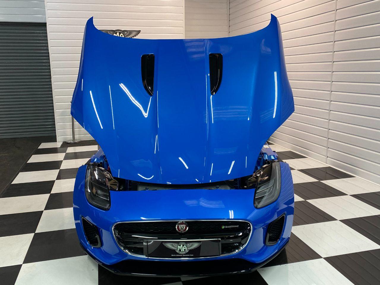 Jaguar F-type 2.0 R-Dynamic i4 300BHP Coupe Petrol Ultra Blue Metallic