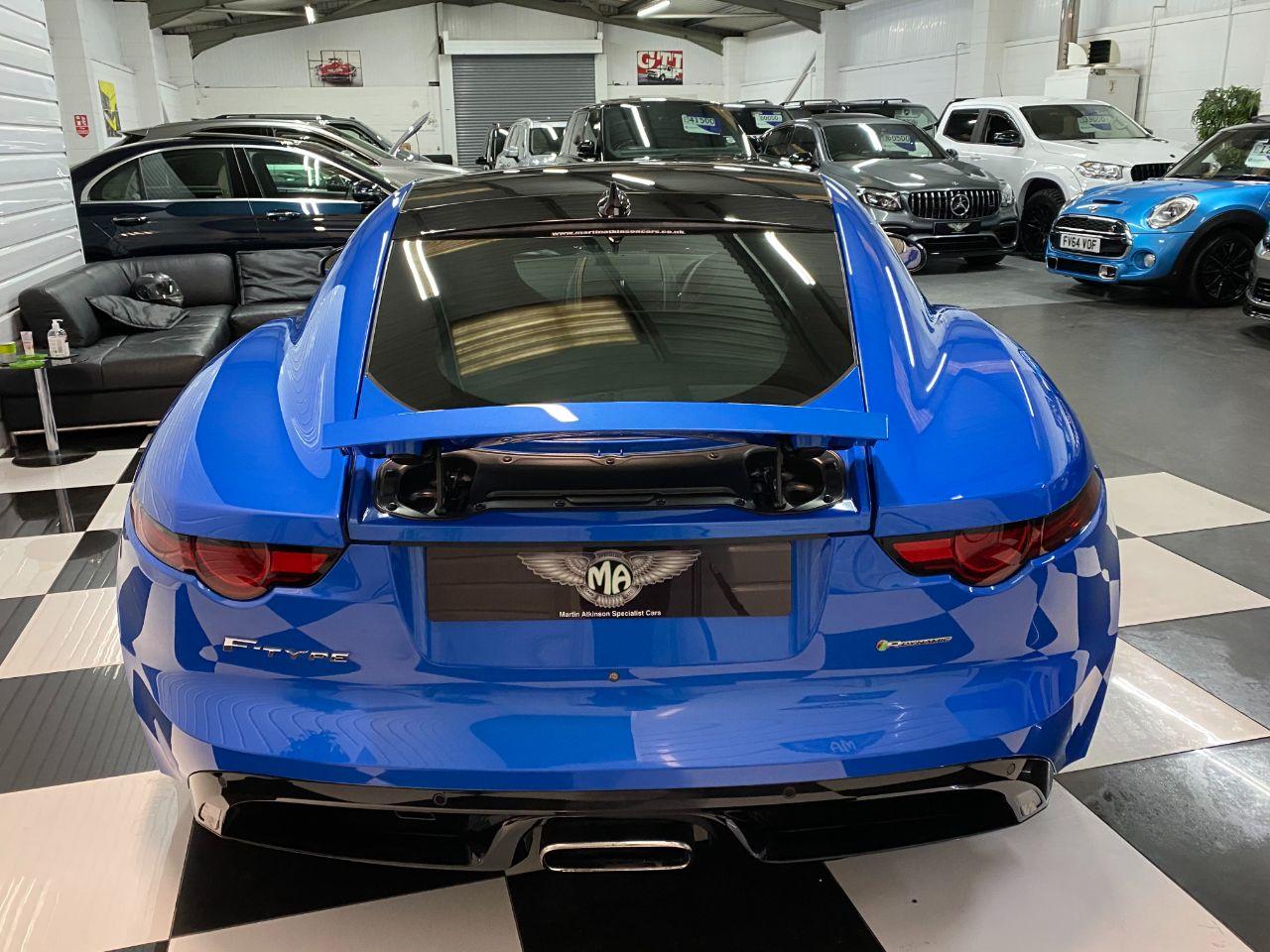 Jaguar F-type 2.0 R-Dynamic i4 300BHP Coupe Petrol Ultra Blue Metallic