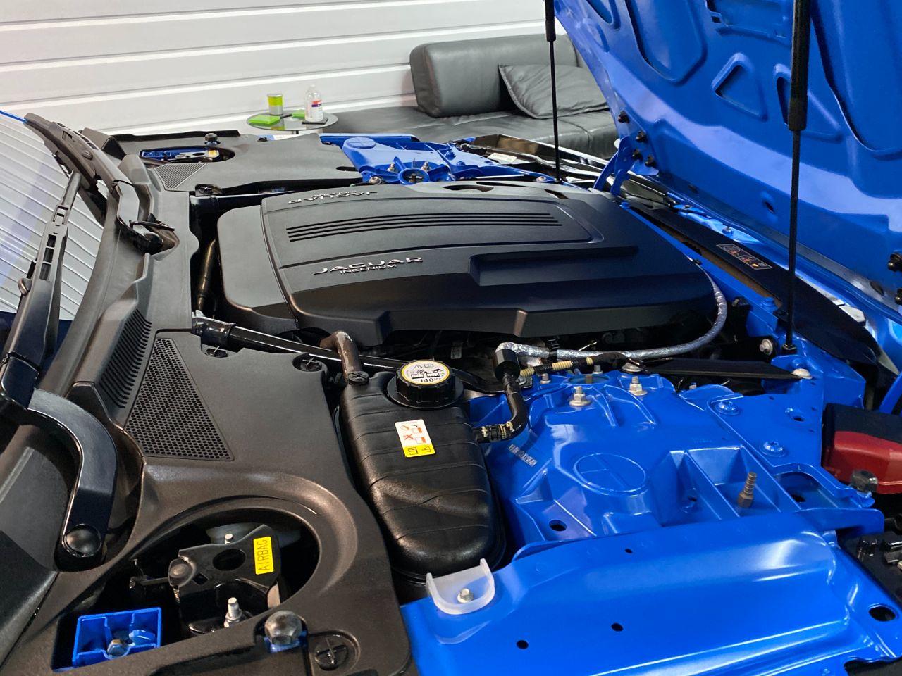 Jaguar F-type 2.0 R-Dynamic i4 300BHP Coupe Petrol Ultra Blue Metallic