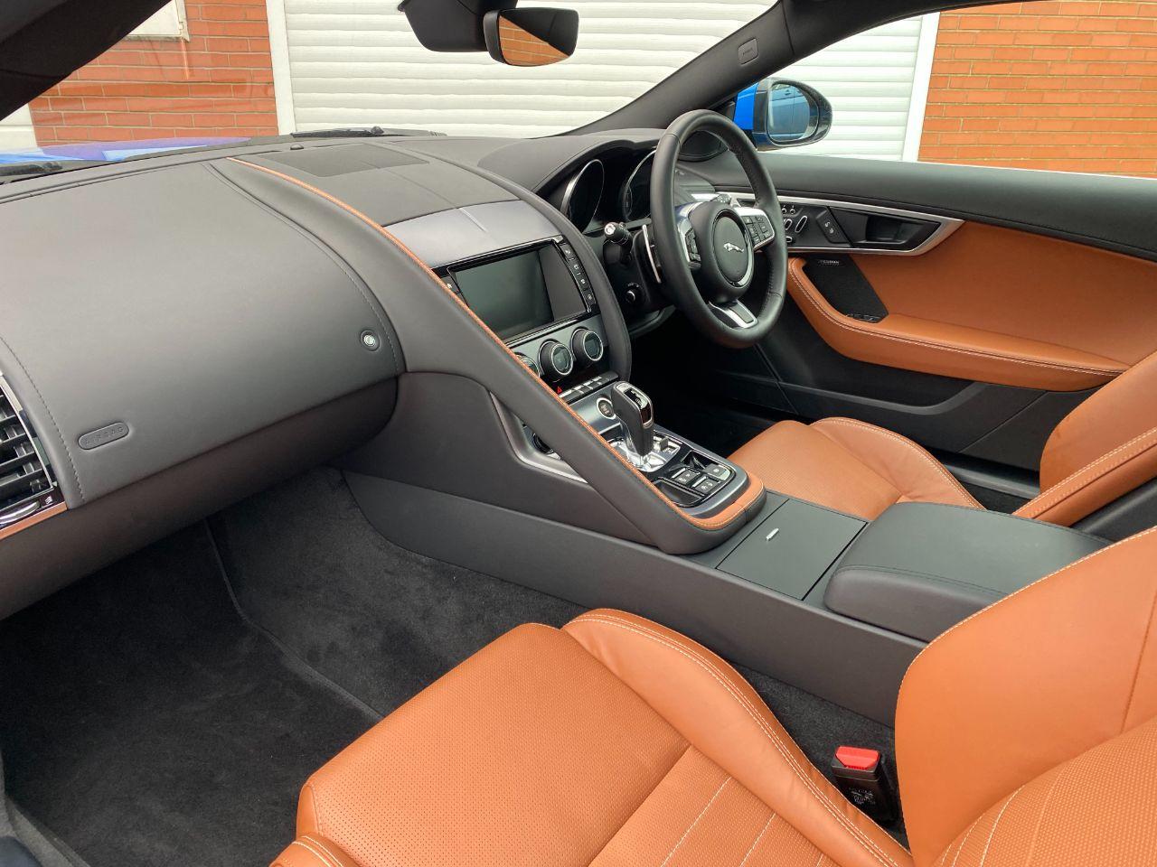 Jaguar F-type 2.0 R-Dynamic i4 300BHP Coupe Petrol Ultra Blue Metallic