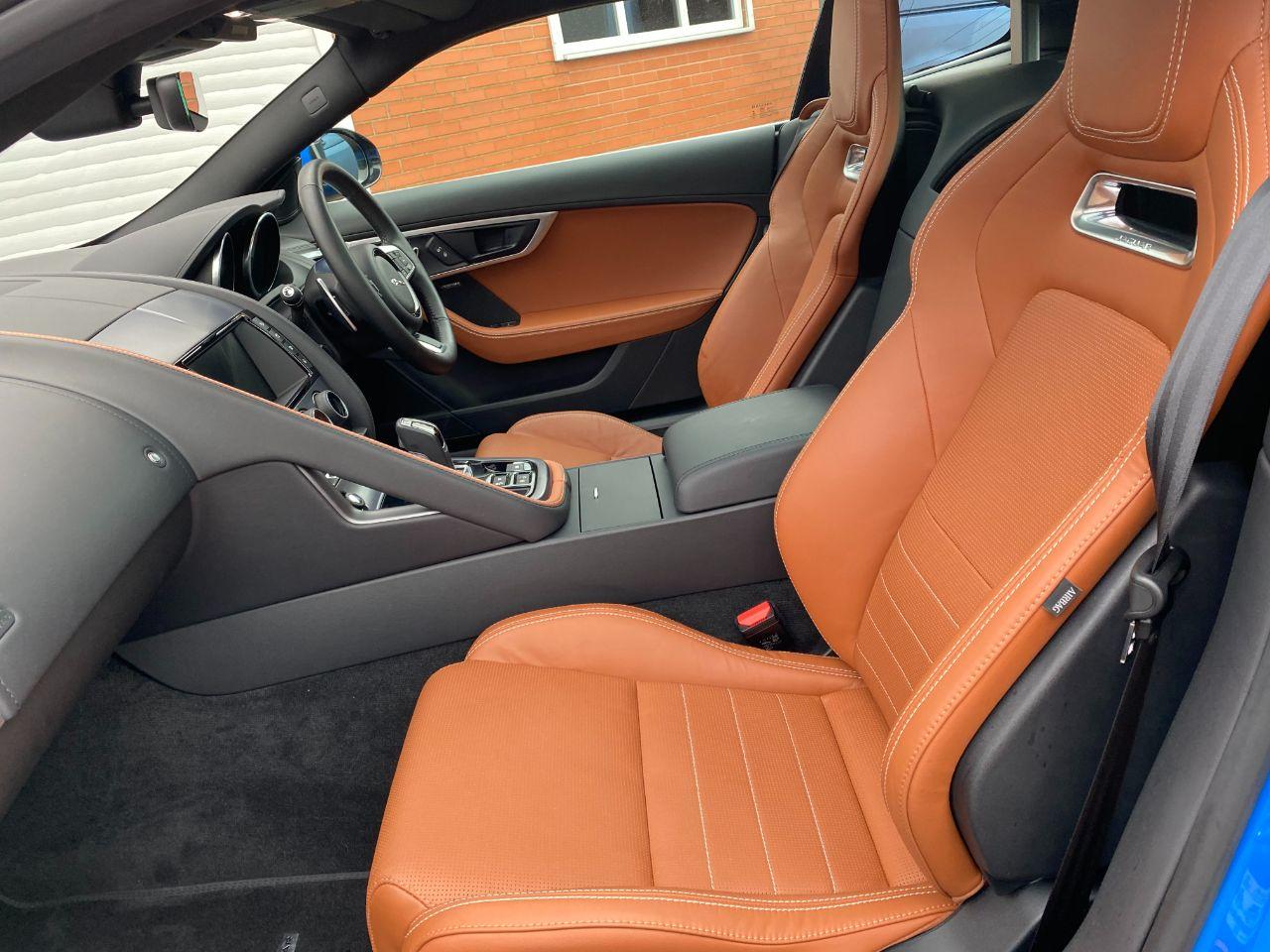 Jaguar F-type 2.0 R-Dynamic i4 300BHP Coupe Petrol Ultra Blue Metallic