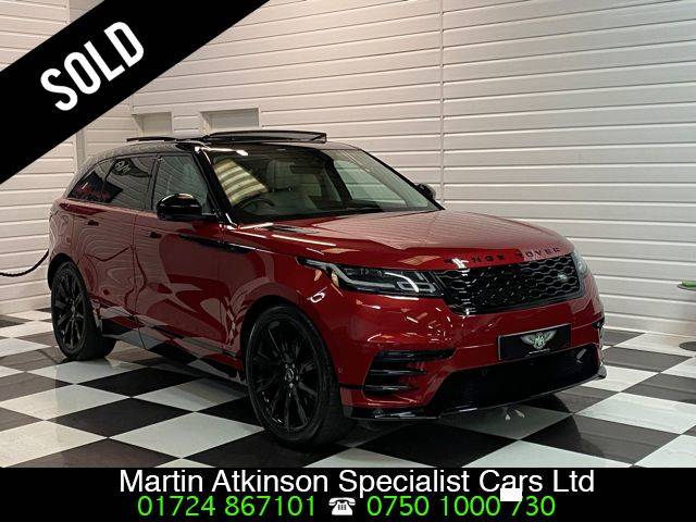 Land Rover Range Rover Velar 3.0 D300 R-Dynamic HSE 5dr Auto Estate Diesel Firenze Red/italian Racing Red Metallic