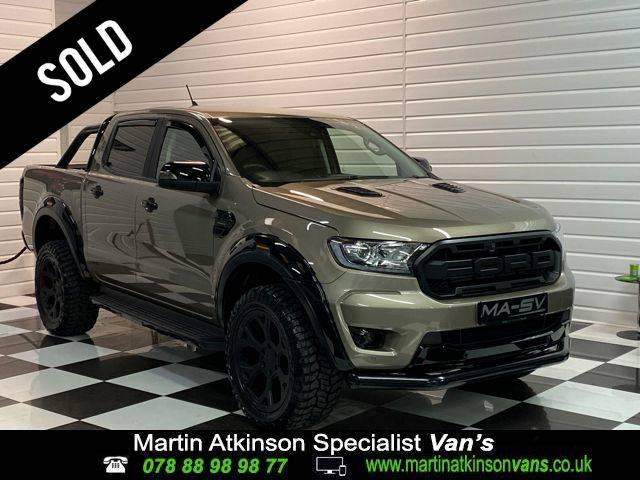 Ford Ranger MA-SV Pick Up Double Cab 1 2.0 EcoBlue 170 Auto Pick Up Diesel Diffused Silver