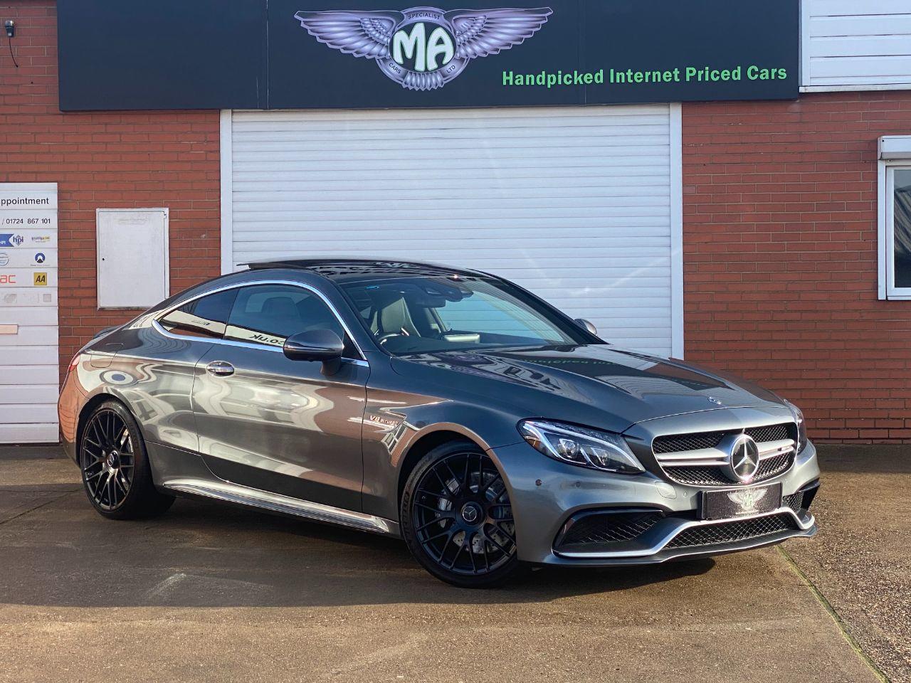 Mercedes-Benz C Class C63 4.0 V8 Premium 2dr Auto Coupe Petrol Selenite Grey Metallic