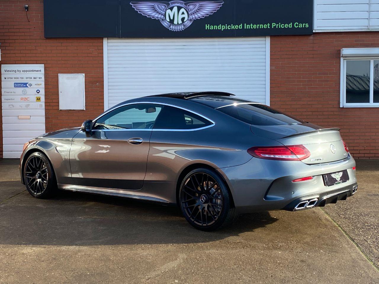Mercedes-Benz C Class C63 4.0 V8 Premium 2dr Auto Coupe Petrol Selenite Grey Metallic