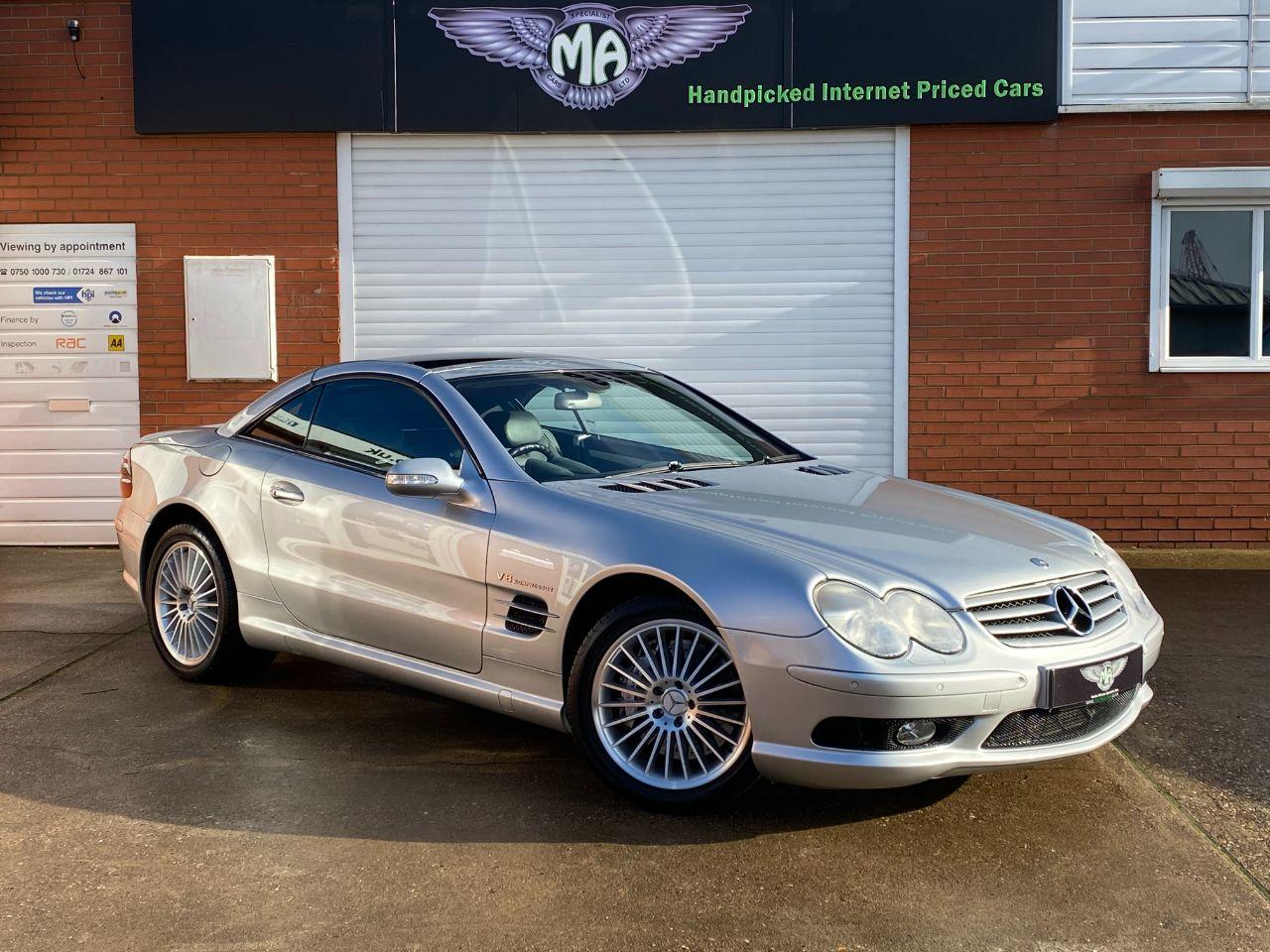 Mercedes-Benz SL Series SL55 5.4 V8 Kompressor AMG Automatic Convertible Petrol Silver