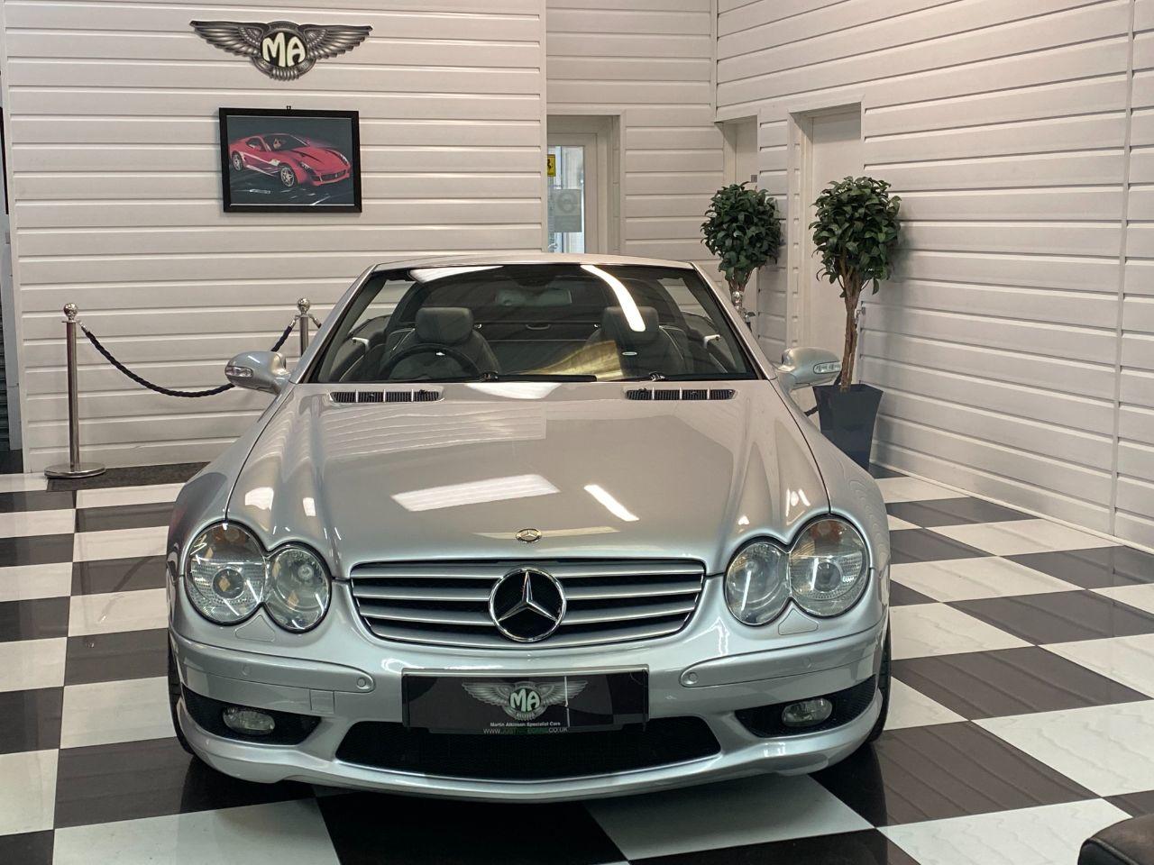 Mercedes-Benz SL Series SL55 5.4 V8 Kompressor AMG Automatic Convertible Petrol Silver