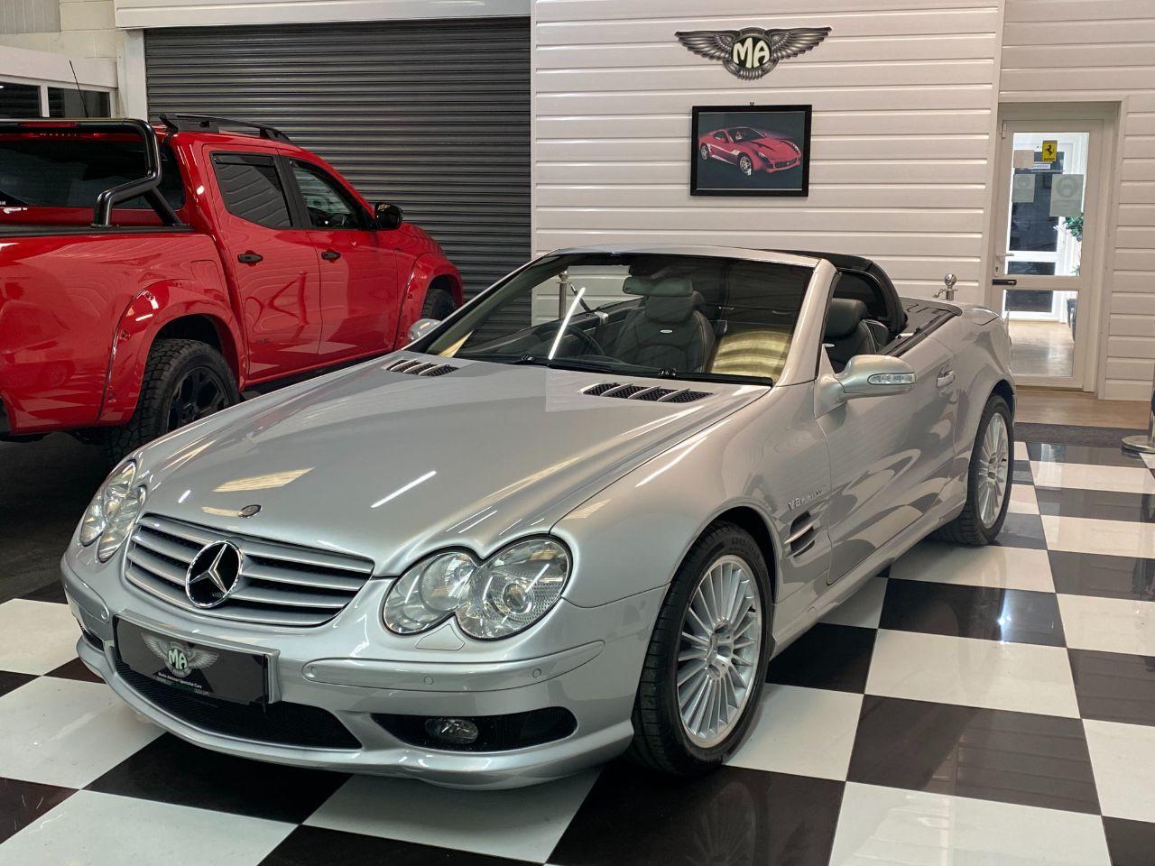 Mercedes-Benz SL Series SL55 5.4 V8 Kompressor AMG Automatic Convertible Petrol Silver
