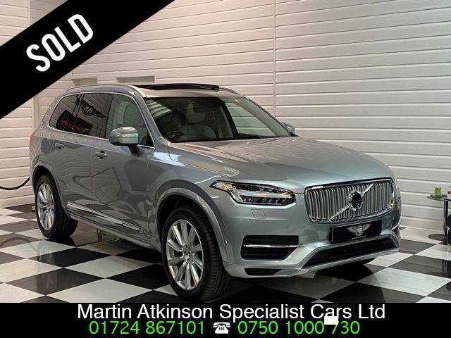 Volvo XC90 2.0 T8 Hybrid Inscription 5dr Geartronic Estate Petrol / Electric Hybrid Electric Premium Silver Metallic