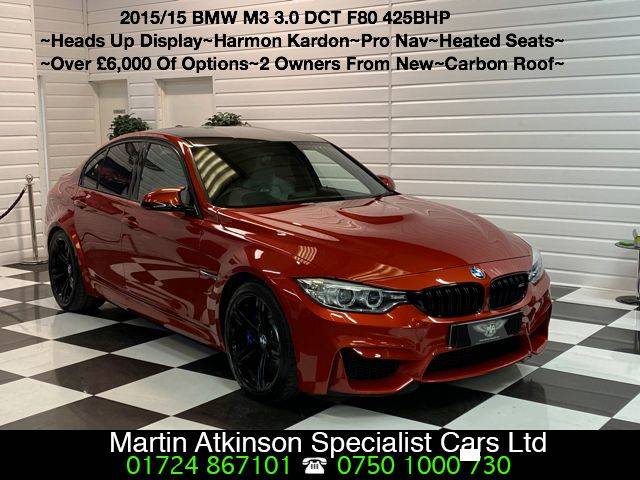 2015 BMW M3 3.0 M3 4dr DCT