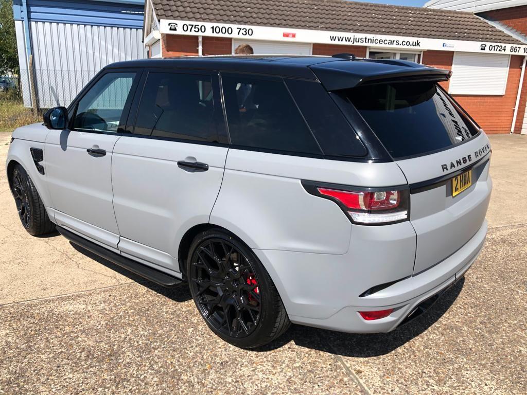 Land Rover Range Rover Sport 3.0 HSE ~ FULL SVR REPLICA ~ SDV6 HSE 5dr Auto Estate Diesel Matte Nardo Grey