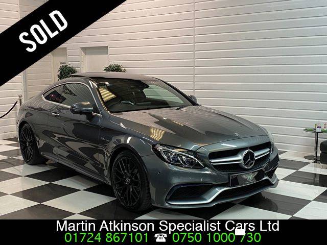 Mercedes-Benz C Class C63 4.0 V8 Premium 2dr Auto Coupe Petrol Selenite Grey Metallic