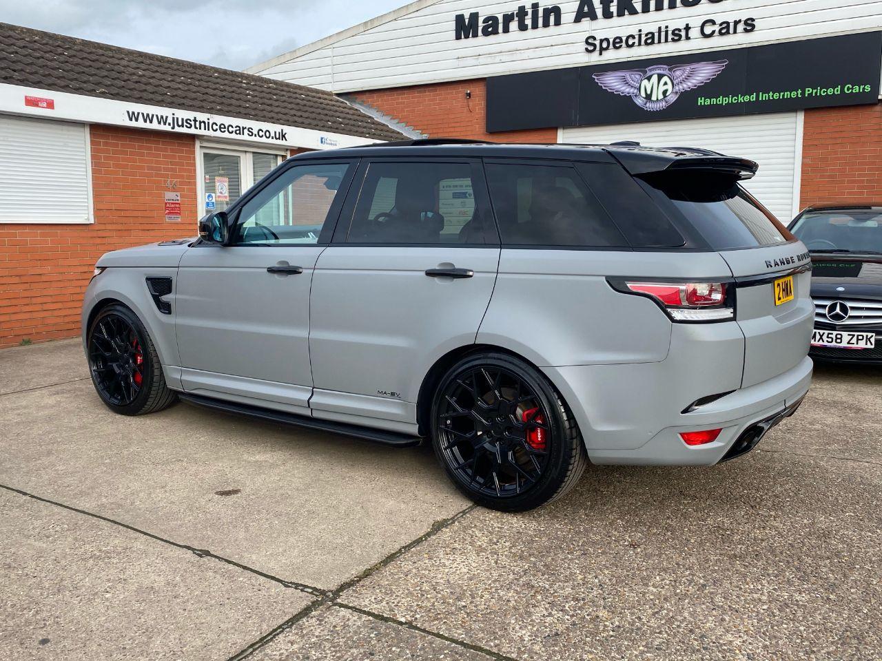 Land Rover Range Rover Sport 3.0 HSE ~ FULL SVR REPLICA ~ SDV6 HSE 5dr Auto Estate Diesel Matte Nardo Grey