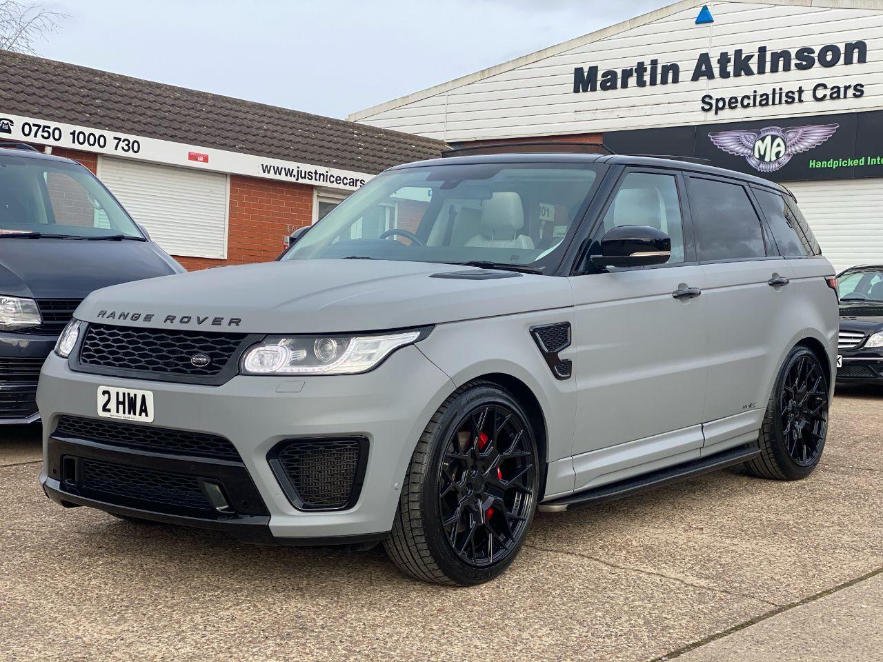 Land Rover Range Rover Sport 3.0 HSE ~ FULL SVR REPLICA ~ SDV6 HSE 5dr Auto Estate Diesel Matte Nardo Grey