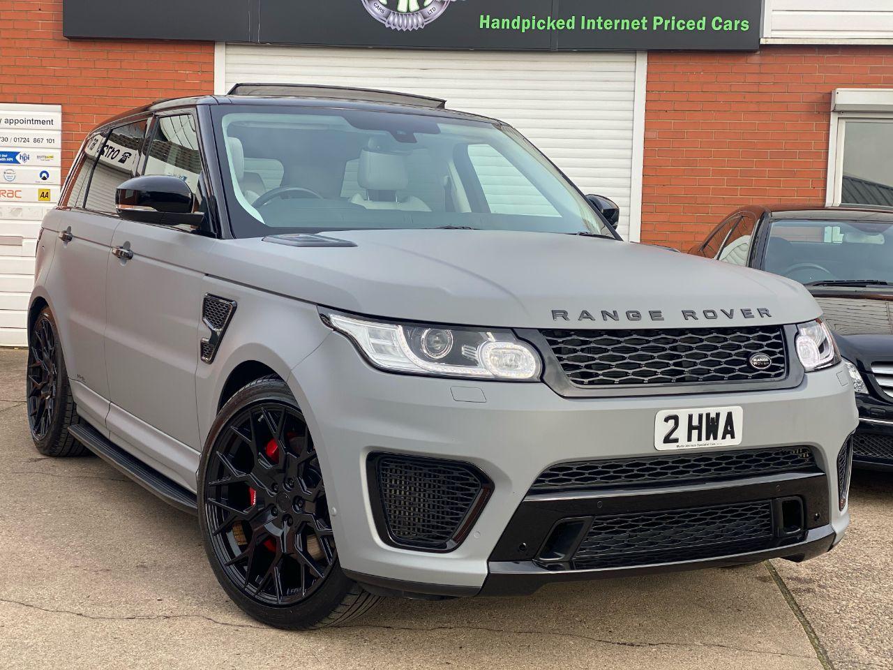 Land Rover Range Rover Sport 3.0 HSE ~ FULL SVR REPLICA ~ SDV6 HSE 5dr Auto Estate Diesel Matte Nardo Grey