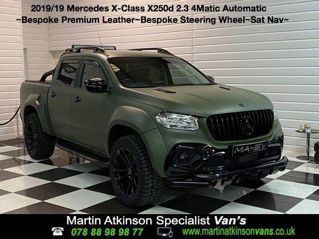 2019 Mercedes-Benz X Class 2.3 MA-SV WIDEBODY-X X250d 4Matic Pure Double Cab Pickup Auto