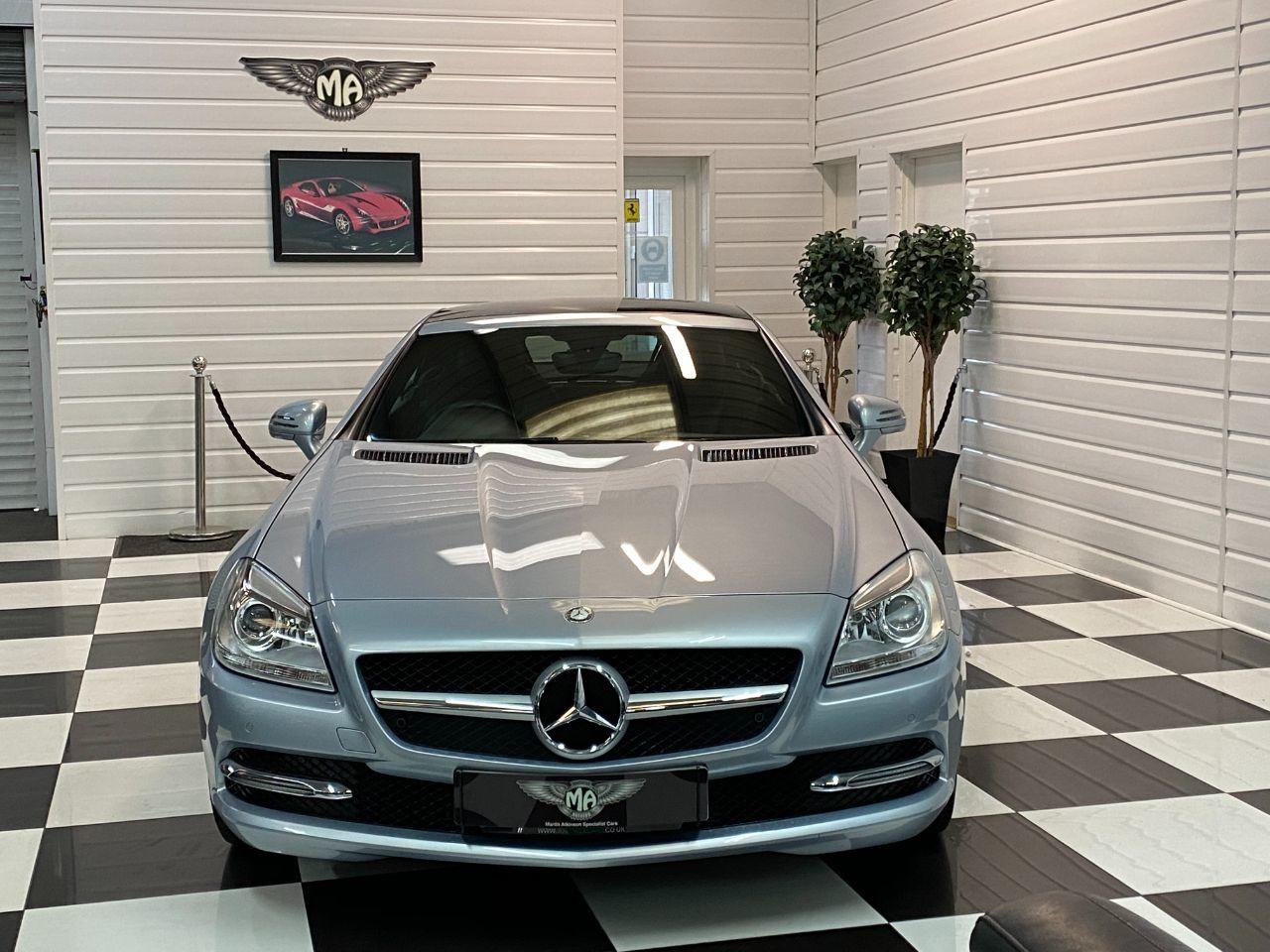 Mercedes-Benz SLK 2.1 SLK250 CDi BLUEEFFICIENCY 7G-Tronic Convertible Diesel Diamond Silver Blue Metallic