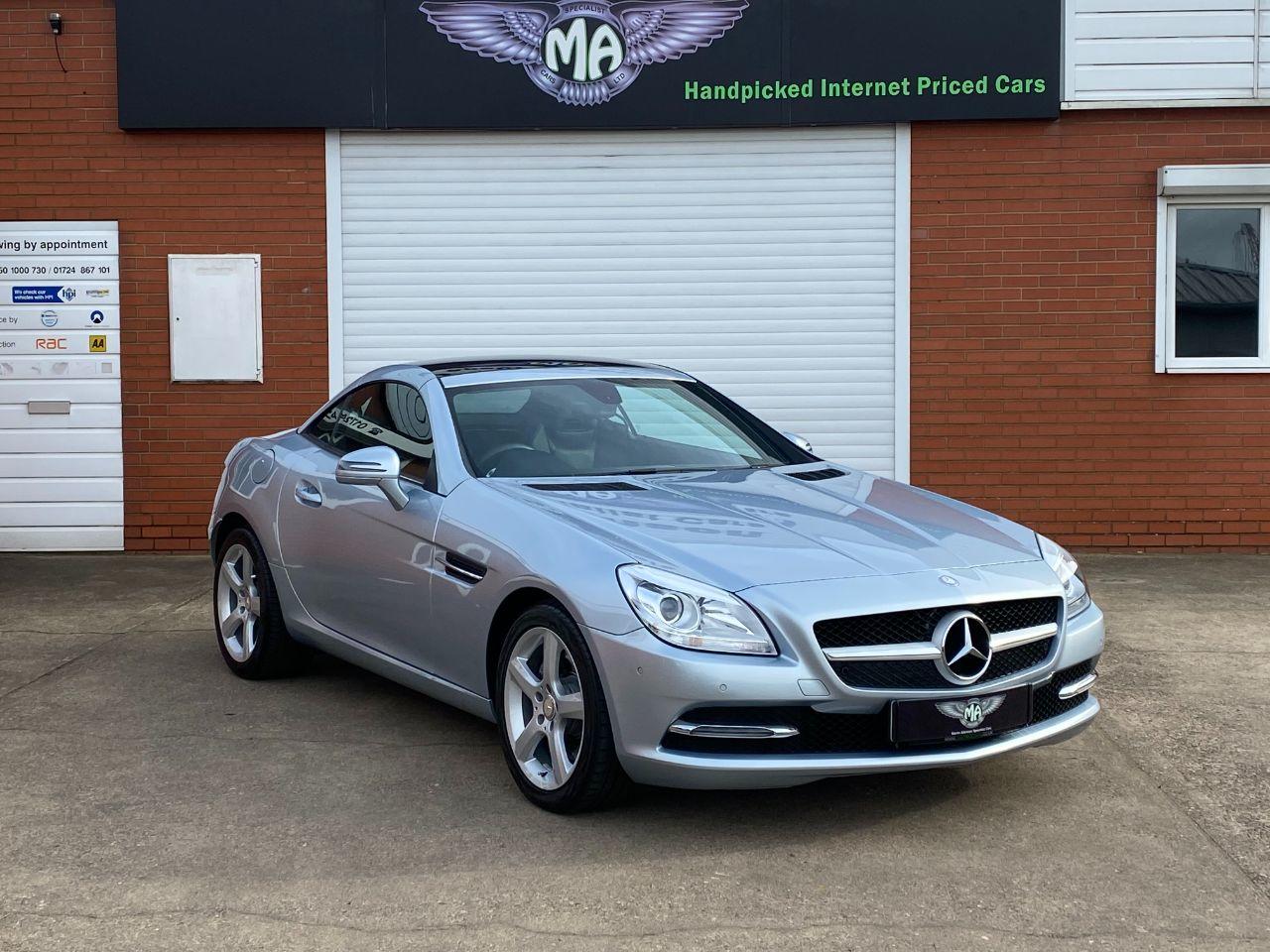 Mercedes-Benz SLK 2.1 SLK250 CDi BLUEEFFICIENCY 7G-Tronic Convertible Diesel Diamond Silver Blue Metallic