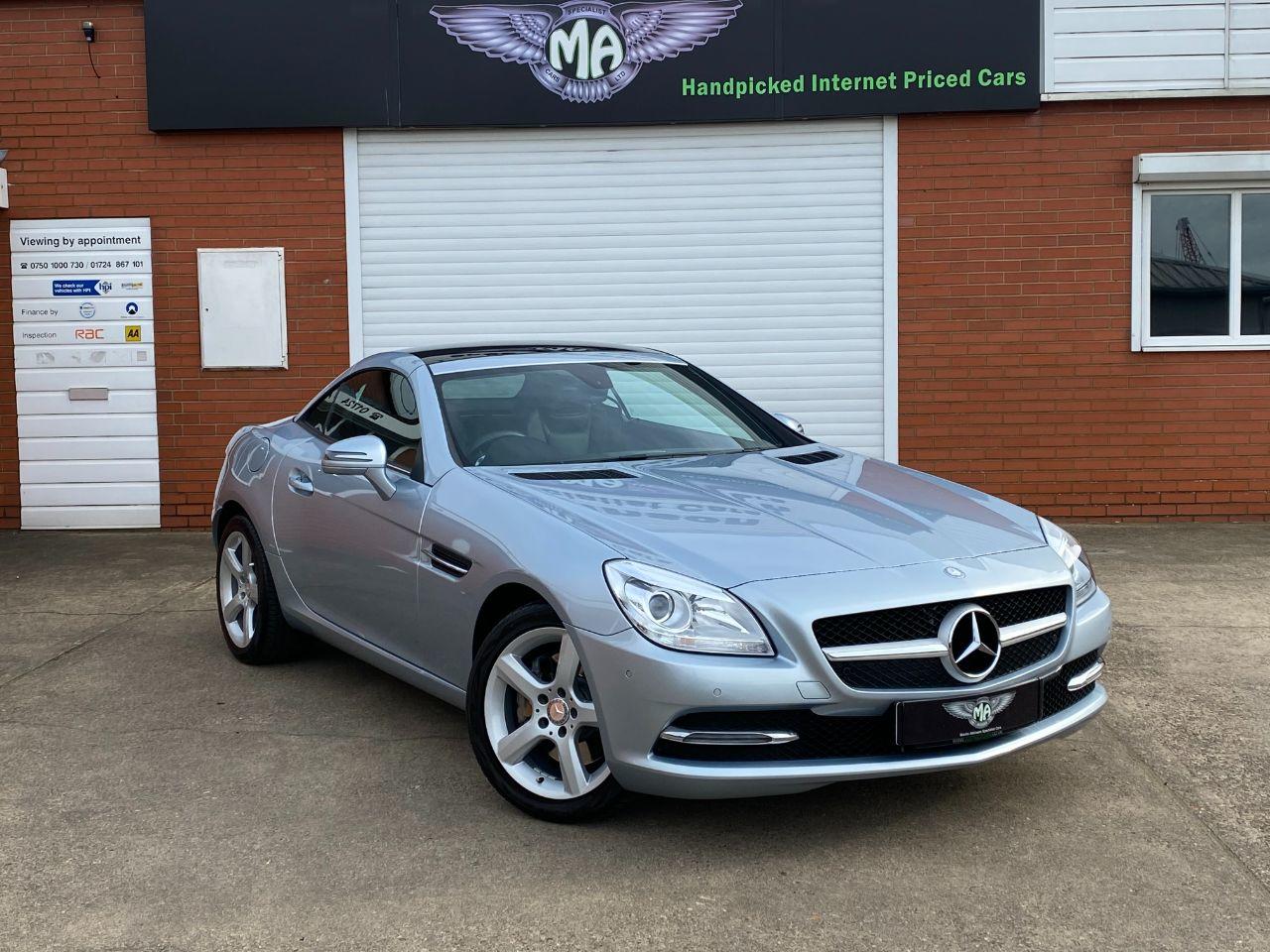 Mercedes-Benz SLK 2.1 SLK250 CDi BLUEEFFICIENCY 7G-Tronic Convertible Diesel Diamond Silver Blue Metallic