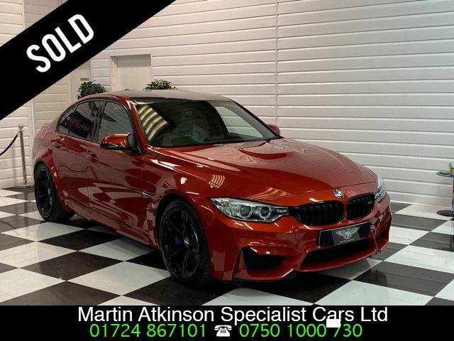 BMW M3 3.0 M3 4dr DCT Saloon Petrol Sakhir Orange Metallic