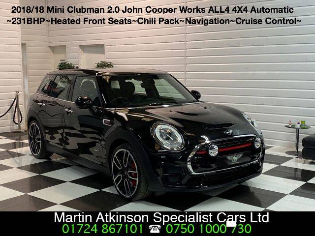 2018 Mini Clubman 2.0 John Cooper Works ALL4 6dr Auto