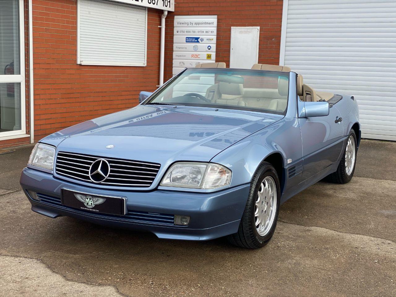 Mercedes-Benz SL 280 2.8 Automatic 2Dr Convertible Petrol Pearl Blue Metallic