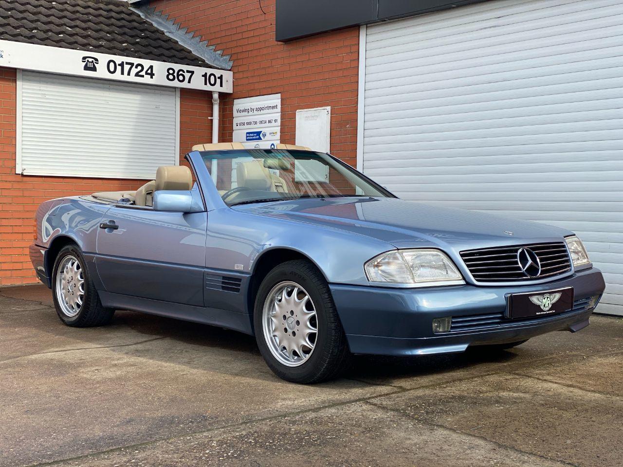 Mercedes-Benz SL 280 2.8 Automatic 2Dr Convertible Petrol Pearl Blue Metallic