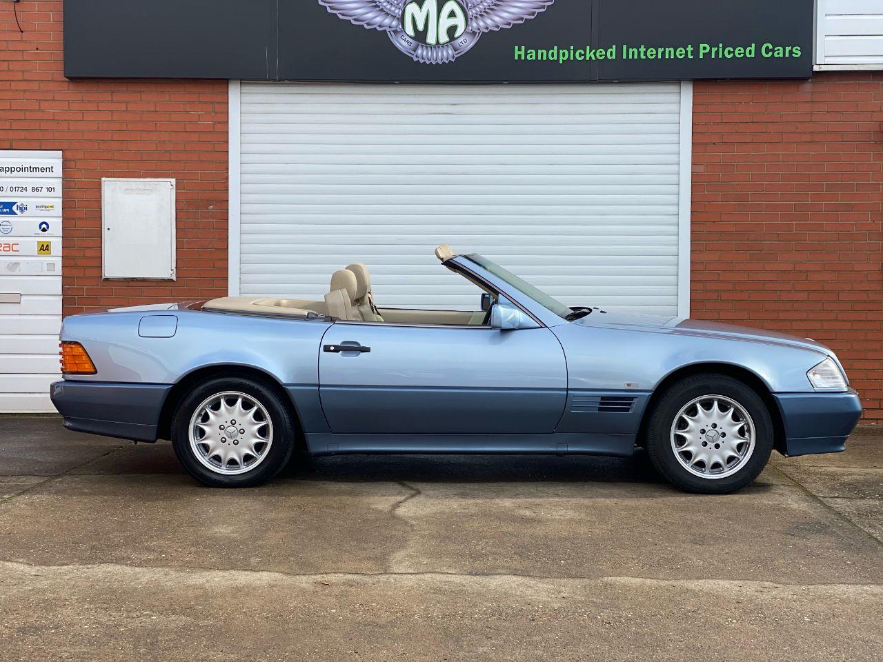 Mercedes-Benz SL 280 2.8 Automatic 2Dr Convertible Petrol Pearl Blue Metallic