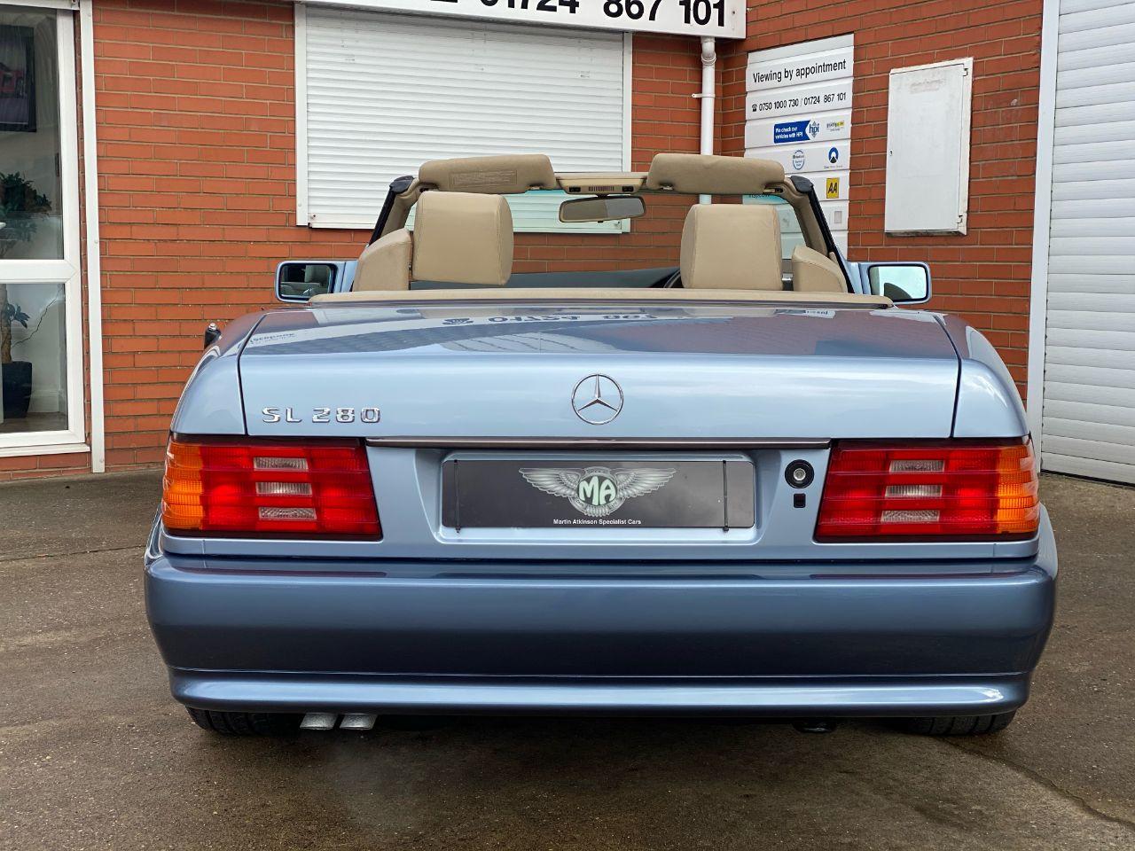 Mercedes-Benz SL 280 2.8 Automatic 2Dr Convertible Petrol Pearl Blue Metallic