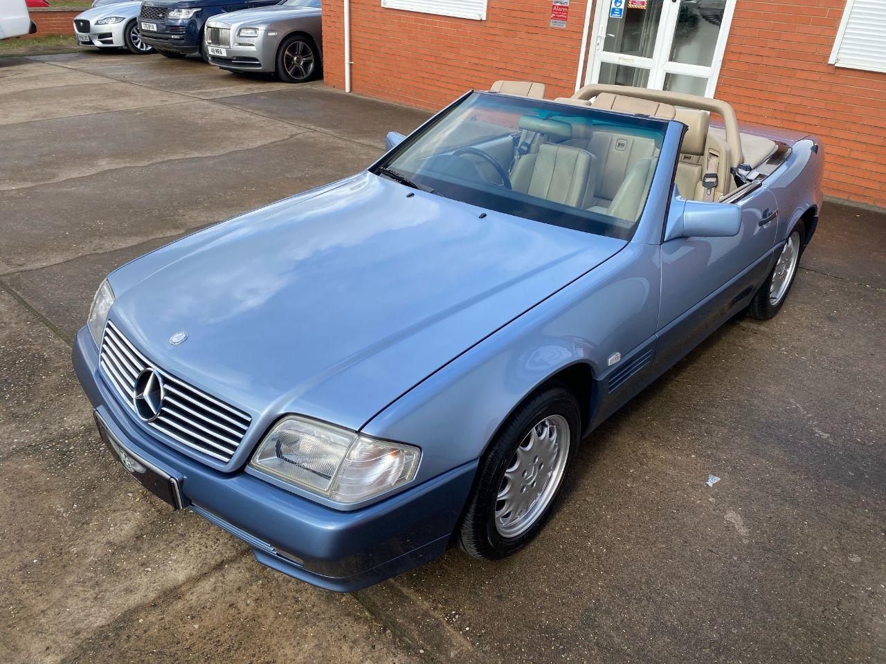 Mercedes-Benz SL 280 2.8 Automatic 2Dr Convertible Petrol Pearl Blue Metallic