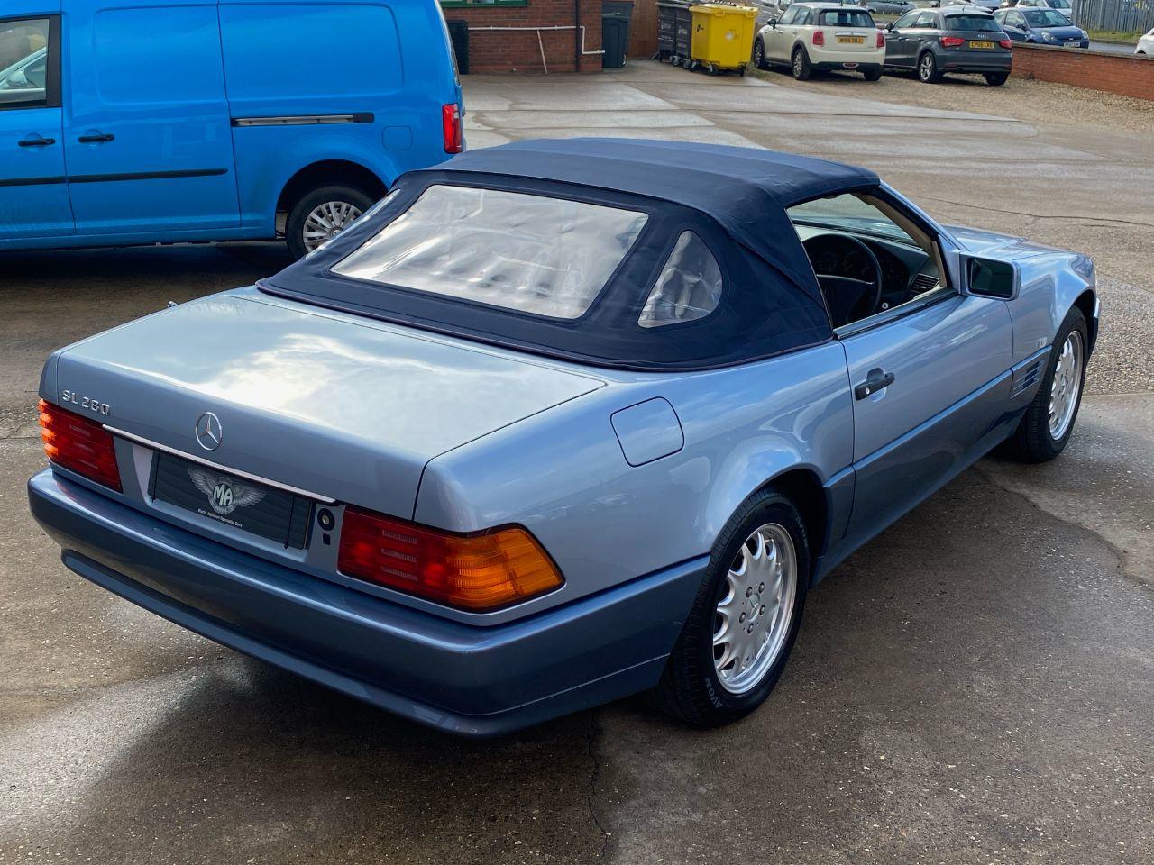 Mercedes-Benz SL 280 2.8 Automatic 2Dr Convertible Petrol Pearl Blue Metallic
