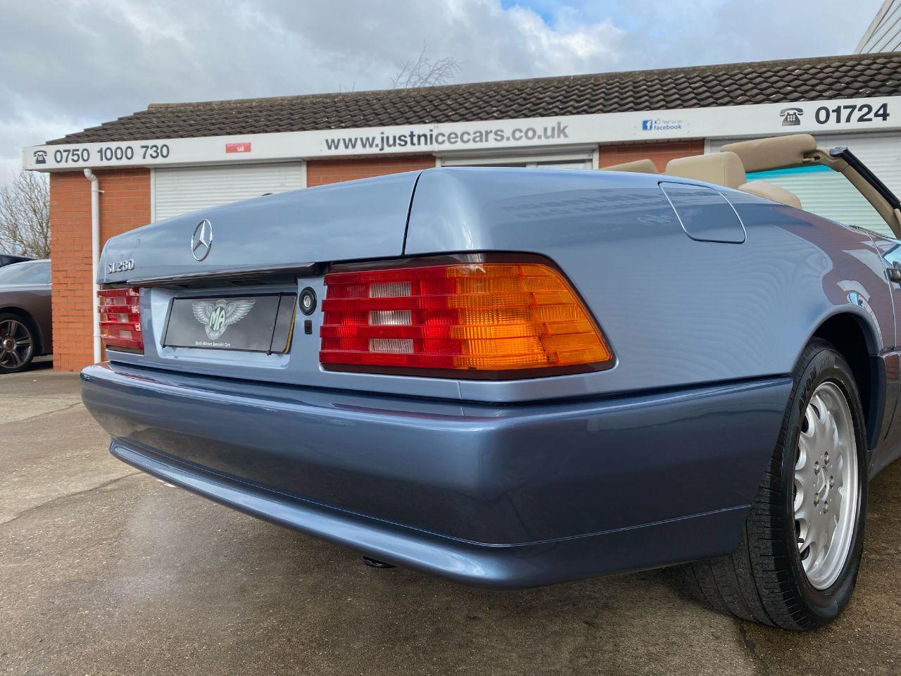 Mercedes-Benz SL 280 2.8 Automatic 2Dr Convertible Petrol Pearl Blue Metallic