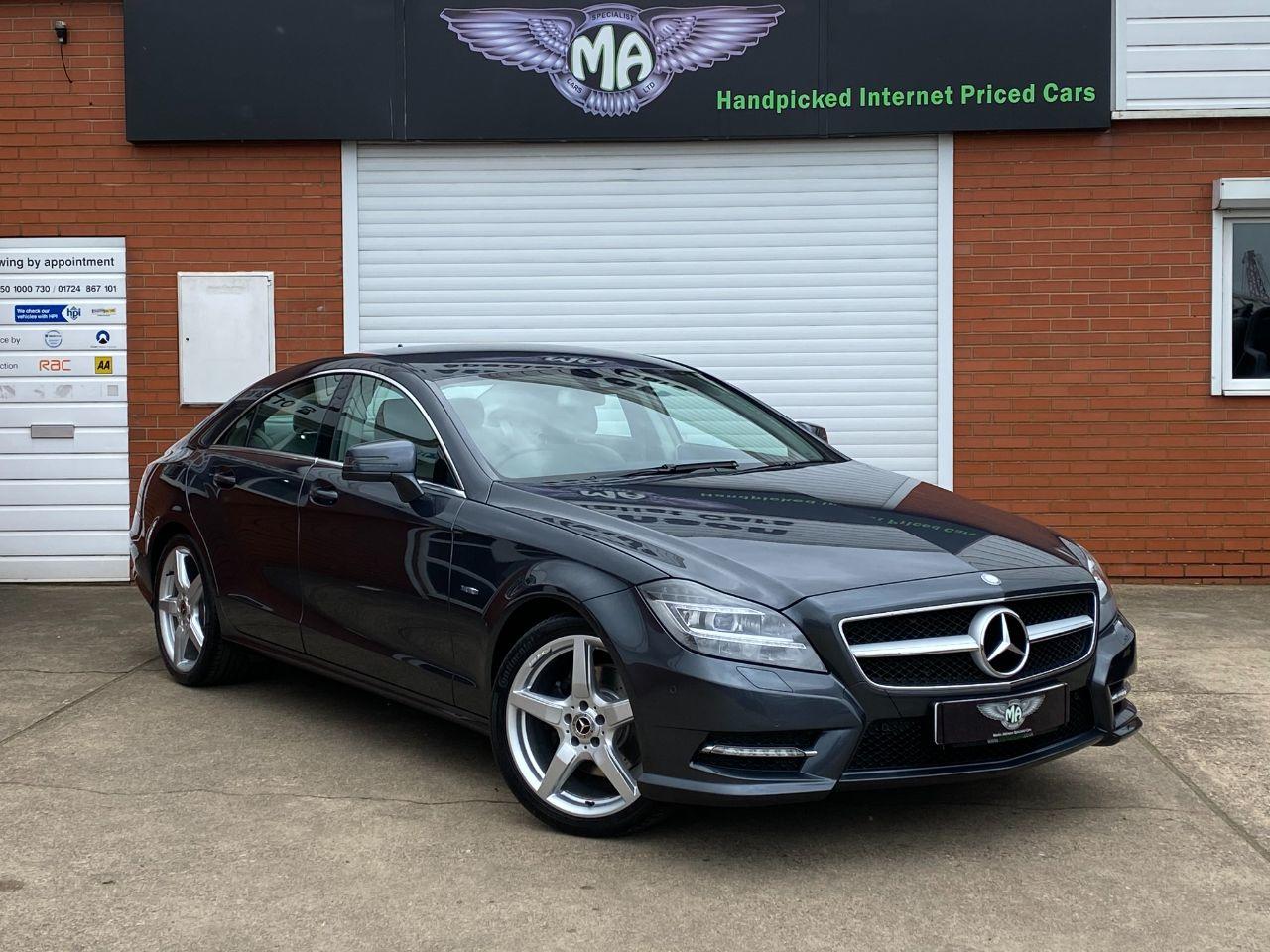 Mercedes-Benz CLS CLS350 3.0 V6 CDi BlueEfficiency AMG Sport Coupe Diesel Tenorite Grey Metallic