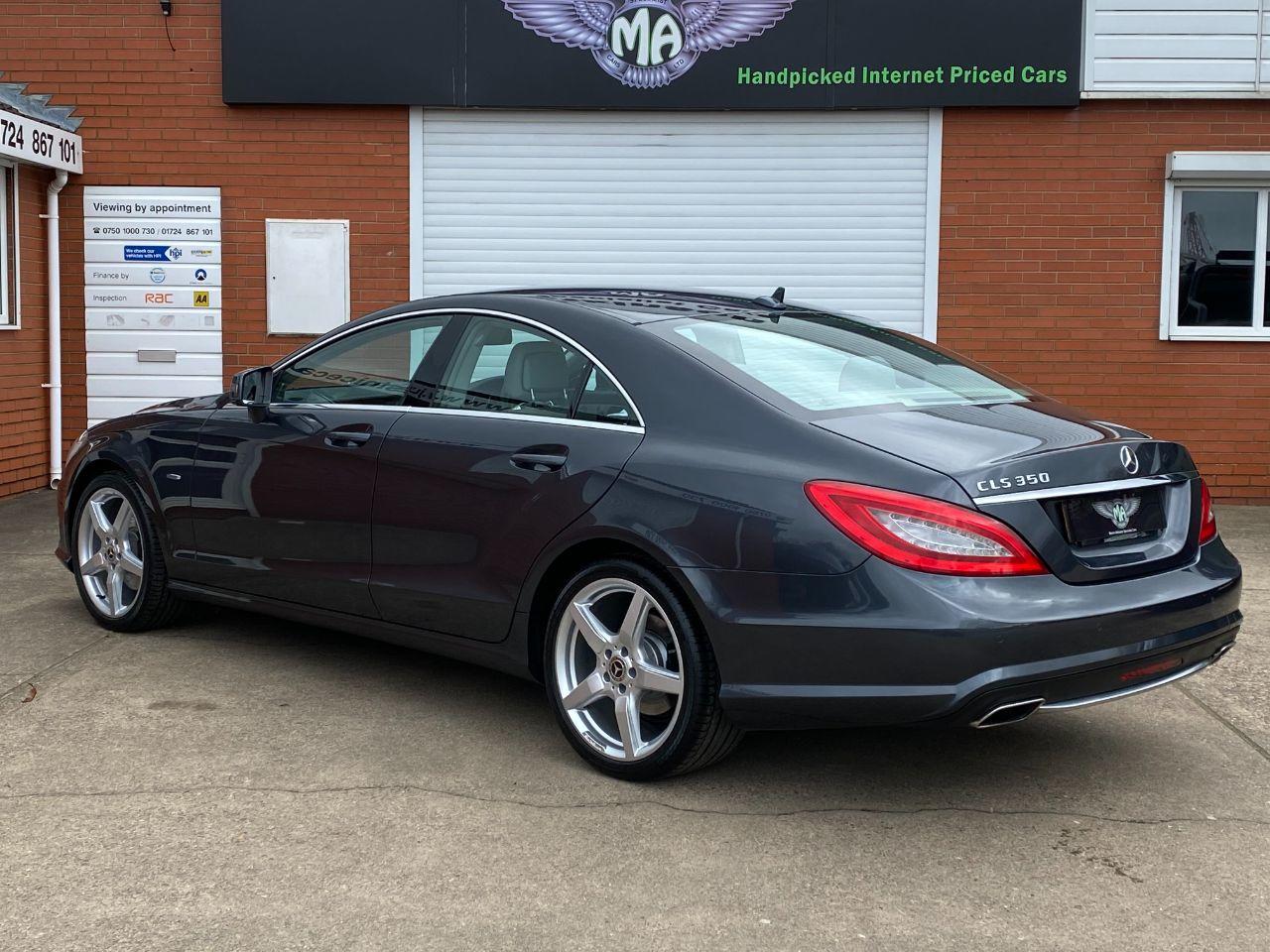 Mercedes-Benz CLS CLS350 3.0 V6 CDi BlueEfficiency AMG Sport Coupe Diesel Tenorite Grey Metallic
