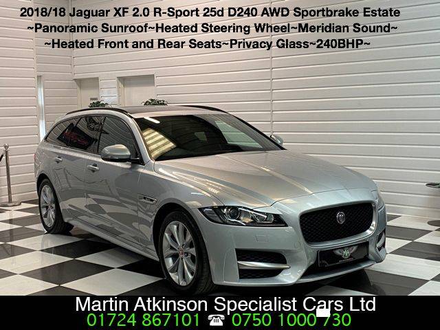 2018 Jaguar XF Sportbrake 2.0d D240 R-Sport 5dr Auto AWD 240PS