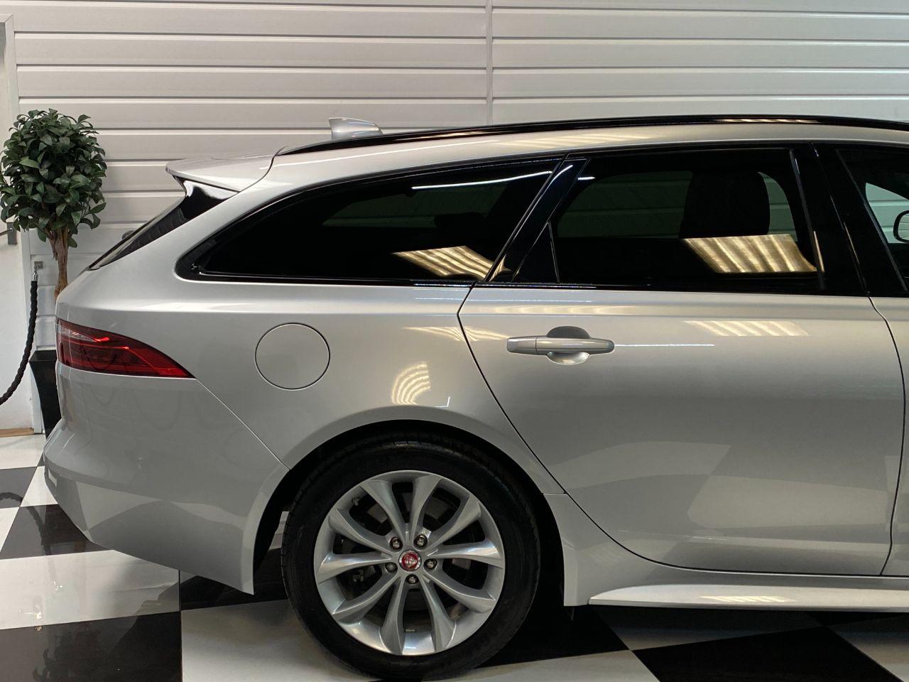 Jaguar XF Sportbrake 2.0d D240 R-Sport 5dr Auto AWD 240PS Estate Diesel Indus Silver Metallic